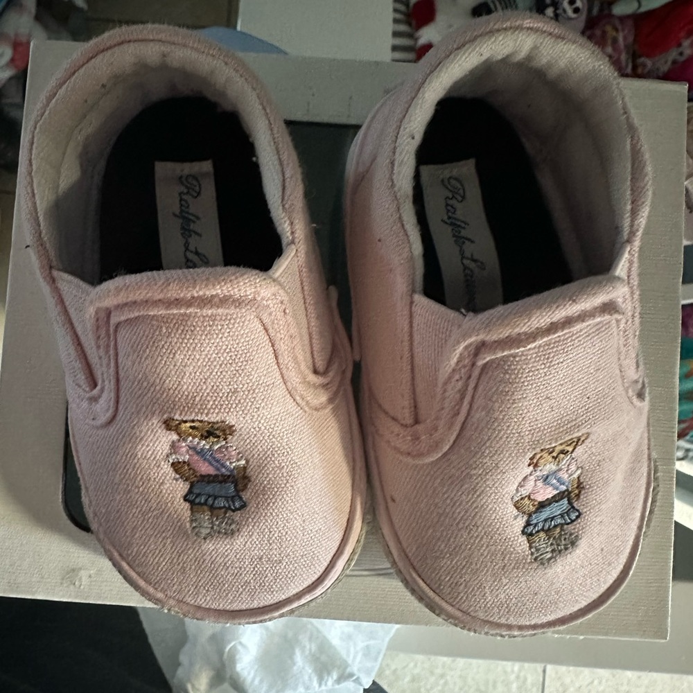 Ralph Lauren baby shoes size 2